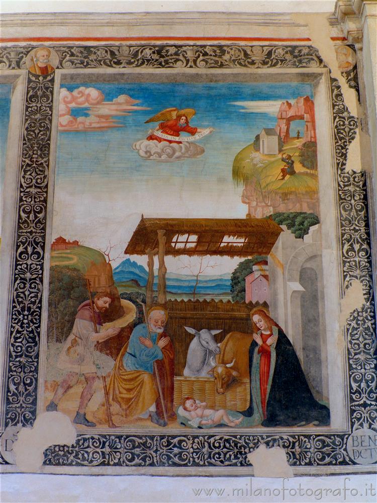 Besana in Brianza (Monza e Brianza, Italy) - Nativity in the Church of Sts. Peter and Paul of the Former Benedictine Monastery of Brugora